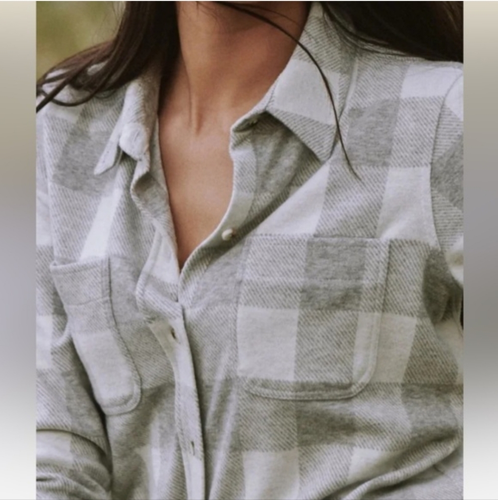 Bundle Faherty Flannel & Cardigan Xs - image 6